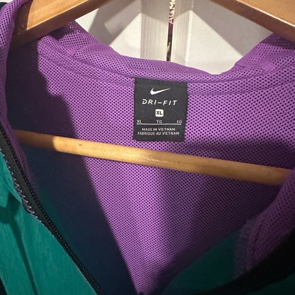 Nike tracksuit set- Pants and Jacket - both Men- XL GREEN AND NAVY - Picture 6 of 12